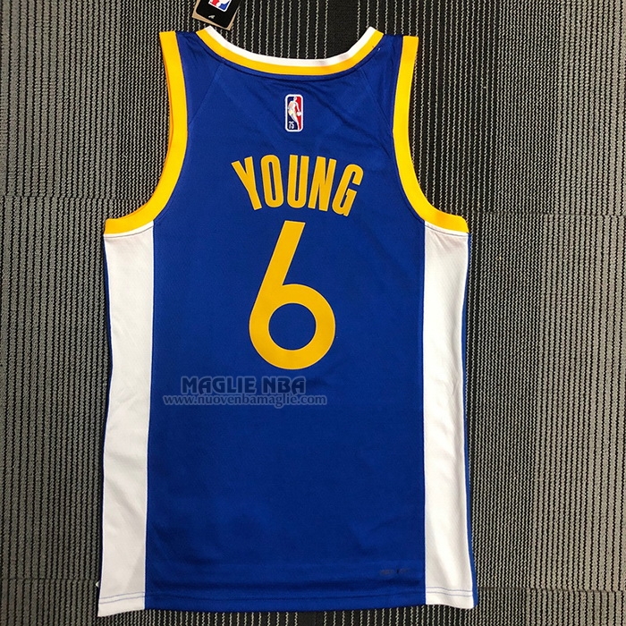 Maglia
 Nick Young NO 6 Golden State Warriors Icon Blu
